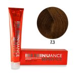 PUNTI DI VISTA, Крем-краска для волос с керамидами Nuance 7.3, 100 мл