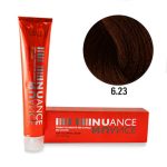 PUNTI DI VISTA, Крем-краска для волос с керамидами Nuance 6.23, 100 мл