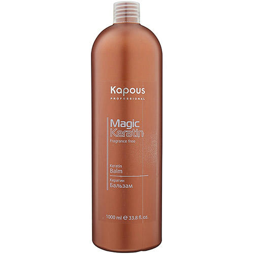 KAPOUS, Кератин бальзам для волос Magic Keratin, 1000 мл