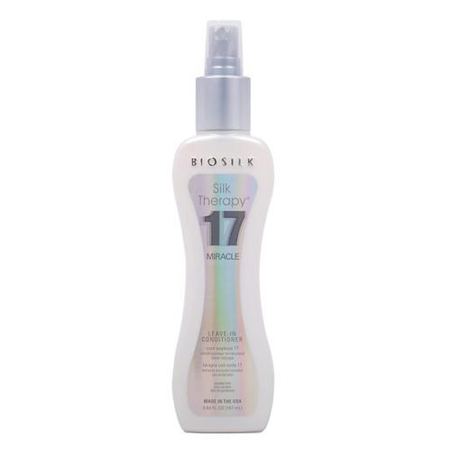 BIOSILK, Несмываемый кондиционер для волос SILK THERAPY 17 Miracle Leave-In, 167 мл