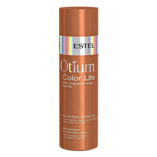 ESTEL, Бальзам-сияние для окрашенных волос Otium Color Life, 200 мл