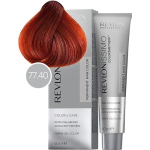 REVLON, Крем-краска для волос Revlonissimo Colorsmetique 77.40, 60 мл