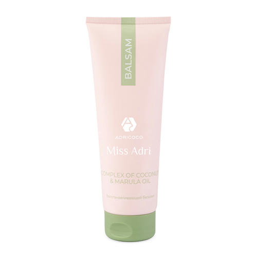ADRICOCO, Восстанавливающий бальзам для волос Complex of Coconut&Marula oil, 250 мл