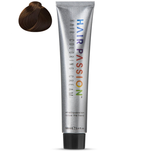 HAIR PASSION, Краска для волос Coloring Cream Chocolate Collection 7C, 100 мл