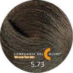 COMPAGNIA DEL COLORE, Стойкая низкоаммиачная краска для волос 5.73, 100 мл