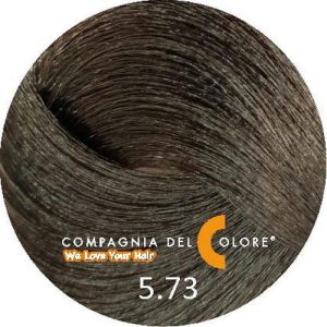 COMPAGNIA DEL COLORE, Стойкая низкоаммиачная краска для волос 5.73, 100 мл