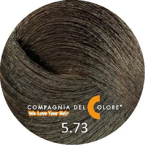 COMPAGNIA DEL COLORE, Стойкая низкоаммиачная краска для волос 5.73, 100 мл