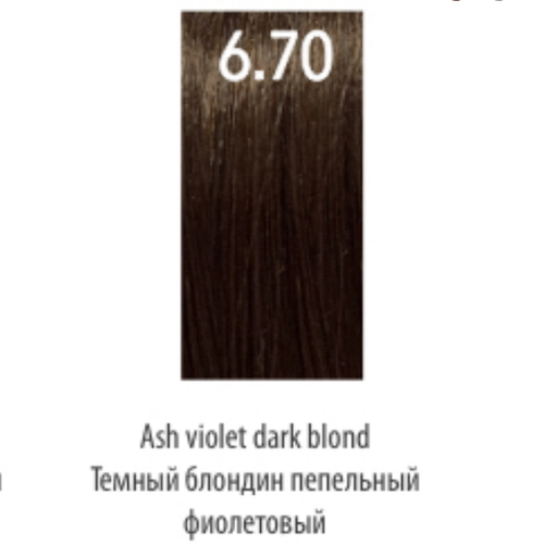 LUXOR, Стойкая крем-краска для волос LuxColor 6/70, 100 мл