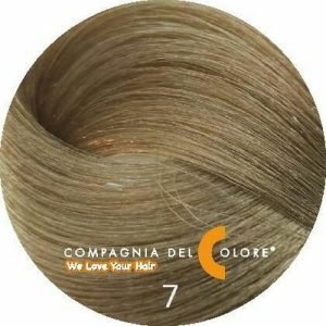 COMPAGNIA DEL COLORE, Стойкая низкоаммиачная краска для волос 7, 100 мл