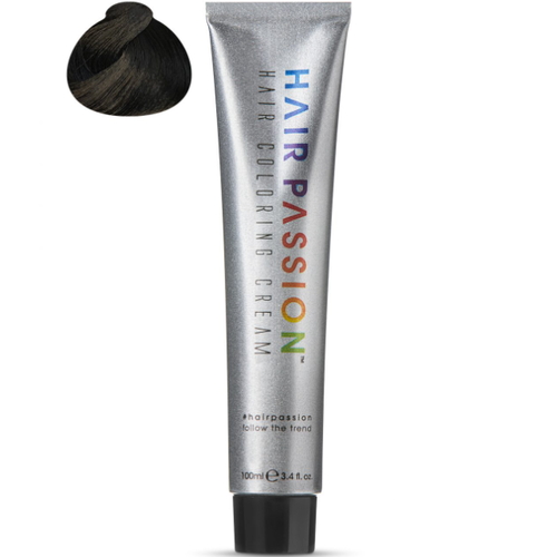 HAIR PASSION, Краска для волос Coloring Cream Natural Cool Collection 6NC, 100 мл