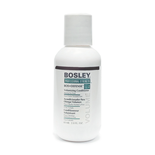 BOSLEY PRO, Кондиционер для объема нормальных, тонких неокрашенных волос Bos Defense, 60 мл