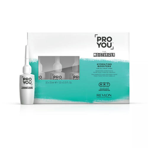 REVLON, Бустер увлажнение для всех типов волос Hydrating Boosters Pro You Moisturizer, 10 шт*15 мл