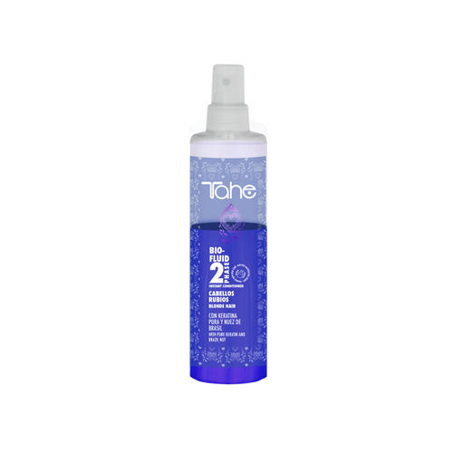 TAHE, Двухфазный кондиционер мгновенного действия для светлых волос Bio Fluid, 300 мл