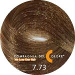 COMPAGNIA DEL COLORE, Стойкая низкоаммиачная краска для волос 7.73, 100 мл