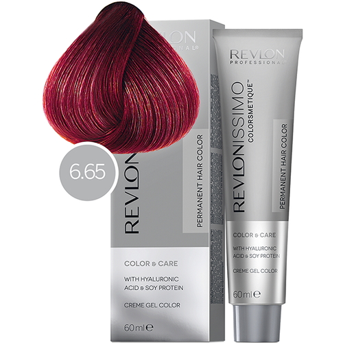 REVLON, Крем-краска для волос Revlonissimo Colorsmetique 6.65, 60 мл