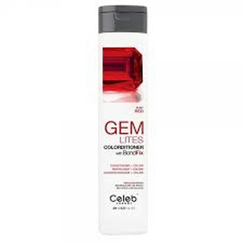 CELEB LUXURY, Кондиционер тонирующий корректирующий цвет Gem Lites Colorditioner рубин, 244 мл