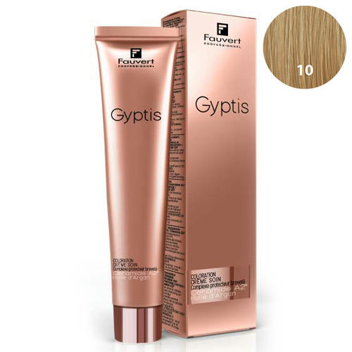 FAUVERT, Перманентный краситель для волос с керамидами А2 Gyptis 10, 100 мл
