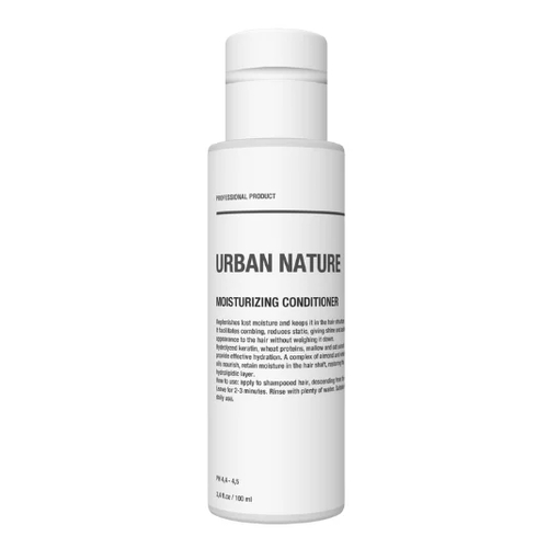 URBAN NATURE, Кондиционер увлажняющий для сухих и поврежденных волос, 100 мл