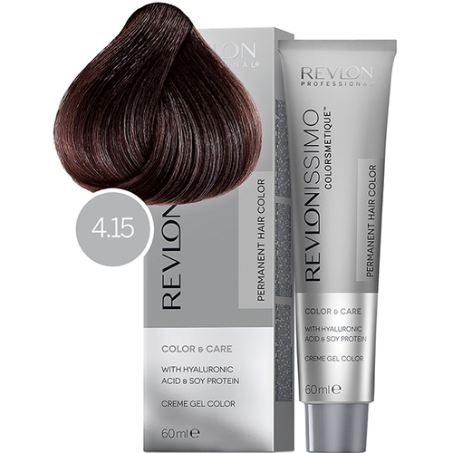 REVLON, Крем-краска для волос Revlonissimo Colorsmetique 4.15, 60 мл