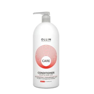 OLLIN, Кондиционер сохраняющий цвет и блеск окрашенных волос Ollin Care, 1000 мл