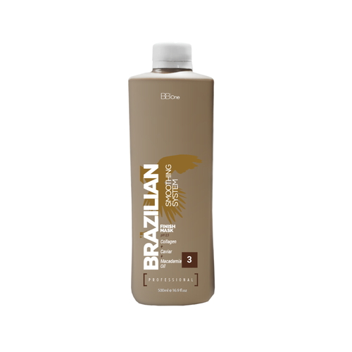 BB ONE, Питательная маска Шаг 3 Brazilian Smoothing System Finish Mask, 500 мл