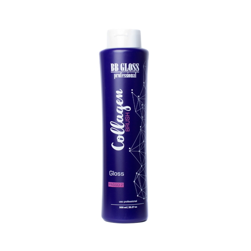 BB GLOSS, Кератин для волос Collagen Brush, 500 мл