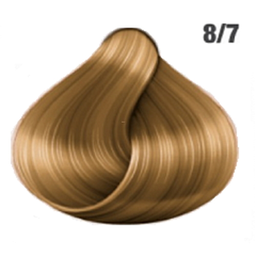 AWESOME COLORS, Краска для волос Silky Shine 8/7, 60 мл