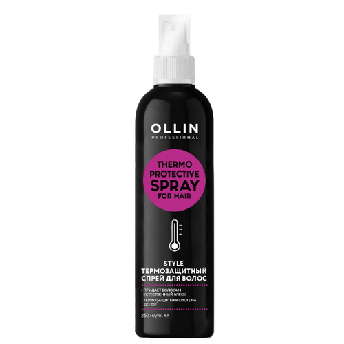 OLLIN, Термозащитный спрей для волос Ollin Style, 250 мл