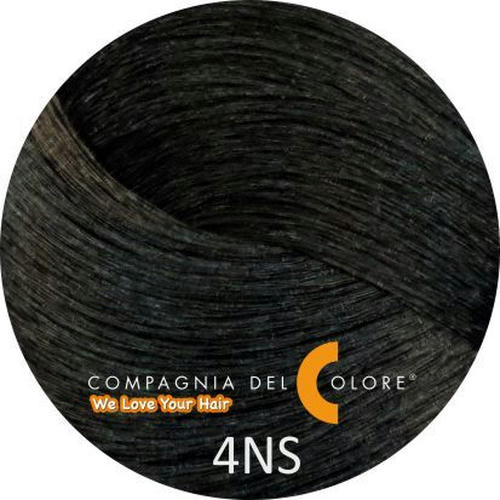 COMPAGNIA DEL COLORE, Стойкая низкоаммиачная краска для волос 4 NS, 100 мл
