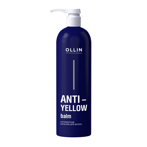 OLLIN, Антижелтый бальзам для волос Anti-Yellow, 500 мл