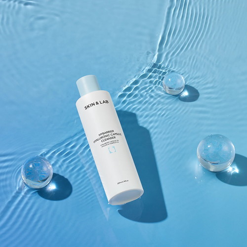 Skin&Lab Очищающее средство с гиалуроновой капсулой Hybarrier Hyaluronic Capsule Cleanser 200мл — изображение 4