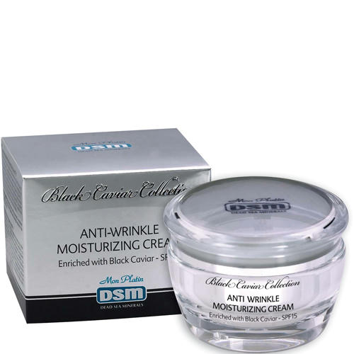 Mon Platin Black Caviar Увлажняющий крем против морщин с черной икрой SPF15 Anti-Wrinkle Moisturizing Cream 50мл