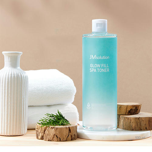 JM Solution Восстанавливающий тонер с кипарисовой водой Glow Fill SPA Toner 500мл — изображение 2