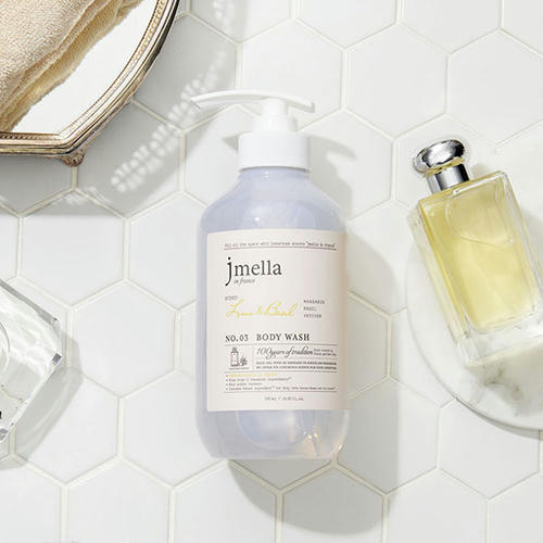 Jmella Парфюмированный гель для душа In France Blooming Lime & Basil Body Wash 500 мл — изображение 3
