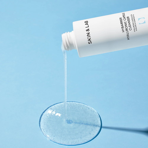 Skin&Lab Очищающее средство с гиалуроновой капсулой Hybarrier Hyaluronic Capsule Cleanser 200мл — изображение 3