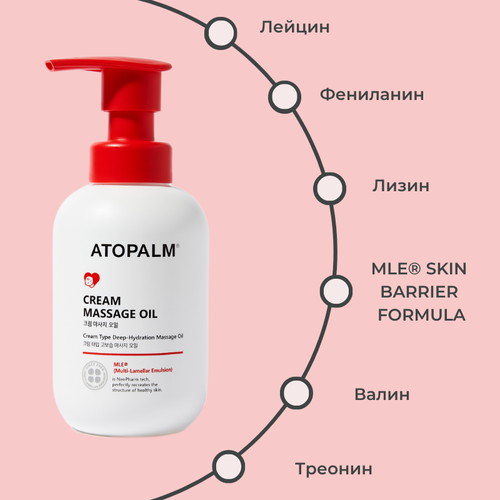 Atopalm Массажное масло-крем Cream Massage Oil 200 мл — изображение 2