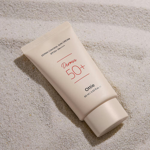 Ottie Солнцезащитный крем для проблемной кожи SPF 50 Derma Control Sun Cream 60мл — изображение 3