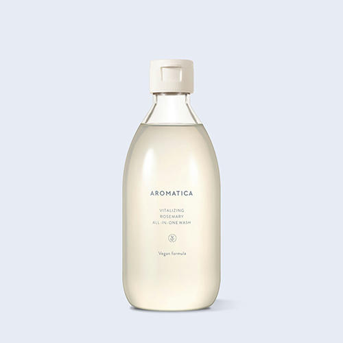 Aromatica Очищающее средство 3-в-1 с розмарином Vitalizing Rosemary All-In-One Wash 300 мл — изображение 2