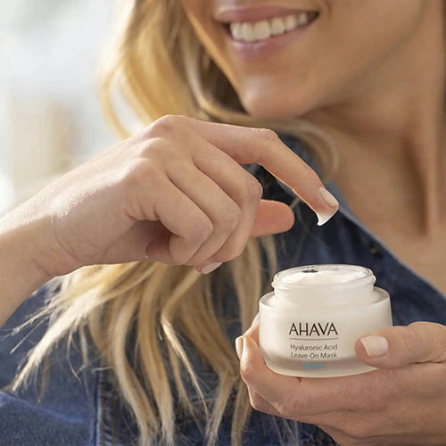 Ahava Глубоко увлажняющая несмываемая маска Hyaluronic Acid Leave-On Mask 50мл — изображение 2