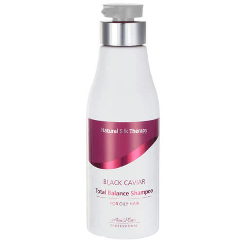 Mon Platin Professional Шампунь для жирных волос «Эффект 48 часов» Black Caviar Total Balance Shampoo 500 мл