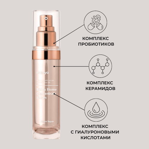Manyo Омолаживающая сыворотка-концентрат Bifida Biome Concentrate Serum 35мл — изображение 2