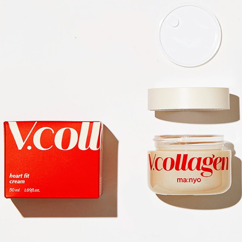 Manyo Лифтинг-крем с коллагеном V Collagen Heart Fit Cream 50мл — изображение 4