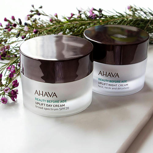 Ahava Ночной лифтинг крем для лица, шеи и зоны декольте Beauty Before Age Uplift Night Cream 50мл — изображение 3