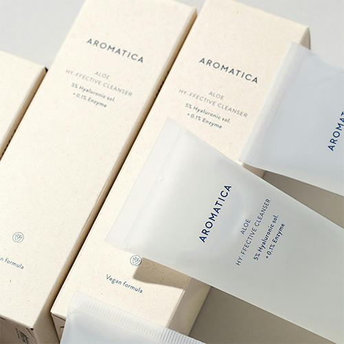 Aromatica Очищающее мицеллярное желе Aloe Hy- ffective Cleanser 5% Hyaluronic sol. 0,1 Enzyme 120мл — изображение 4