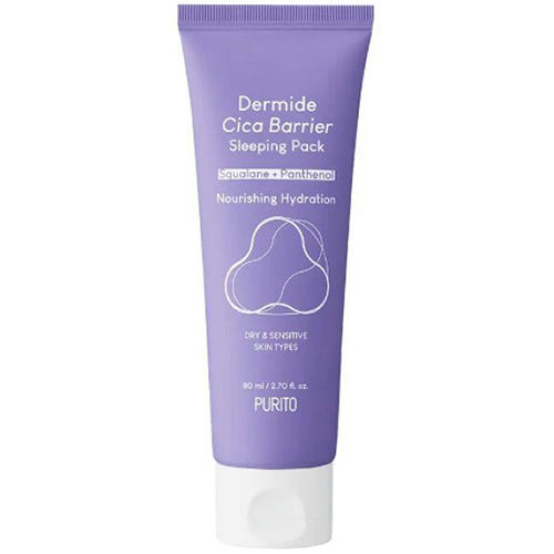 Purito Ночная успокаивающая маска с центеллой Dermide Cica Barrier Sleeping Pack 100 мл