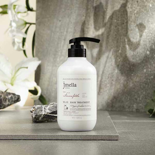 Jmella Парфюмированный кондиционер для всех типов волос In France Femme Fatale Hair Treatment 500 мл — изображение 2