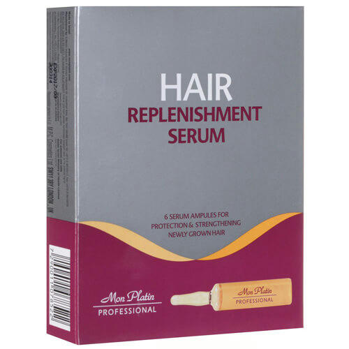 Mon Platin Professional Ампулы для укрепления волос Hair Strengthening & Replenishment Serum 10 мл x 6 шт — изображение 4