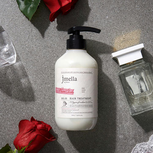 Jmella Парфюмированный кондиционер для всех типов волос In France Rose Suede Hair Treatment 500 мл — изображение 2