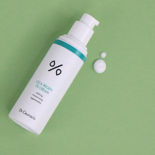 Dr. Ceuracle Успокаивающий крем с центеллой Cica regen 70 cream 50мл — изображение 4