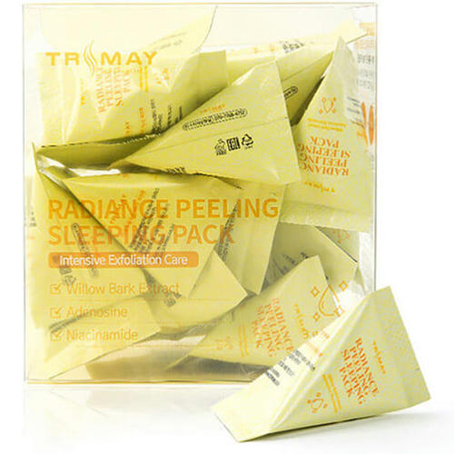 Trimay Отшелушивающая ночная маска с ниацинамидом Radiance Peeling Sleeping Pack 3 гр*20 шт